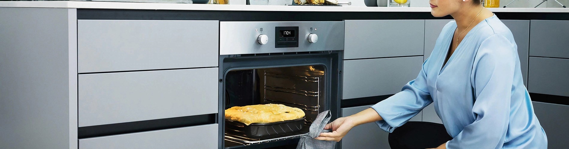 LOFRA Built-in Gas Oven 54L 60cm - Stainless Steel