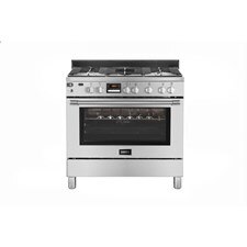 Zanussi 5-burner TasteMax cooker with gas oven and hob