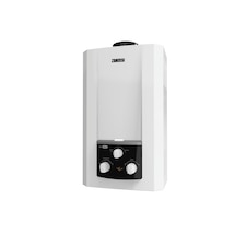 Zanussi 10 liter Digital gas water heater -  White