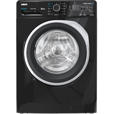 Zanussi 8kg PerlaMax front load washing machine 1200 RPM - Black