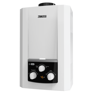 6l gas white water heater with bulit in adapter