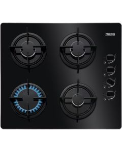 Zanussi Glass Gas Hob 60 CM With 4 Speed Burners