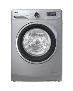 Zanussi Special Edition PerlaMax 7KG Frontload Silver with Door Black Silver Ring Washing Machine Pro White Steam