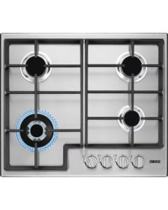 Zanussi Gas Hob 60 CM With 4 Speed Burners - Cast Iron Grids