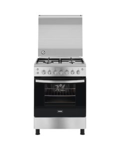 Zanussi CoolCast 4-Burner Cooker with Gas Oven Hob