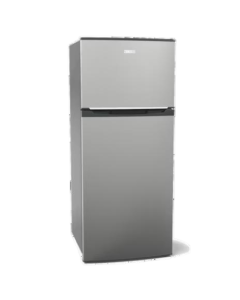 Zanussi 2-Door 406L Fridge Freezer Silver