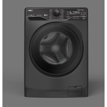 Zanussi SteamMax with lens 11k front load washing machine - Dark Grey