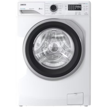 Zanussi PerlaMax 6KG Frontload White Washing Machine Pro White Steam